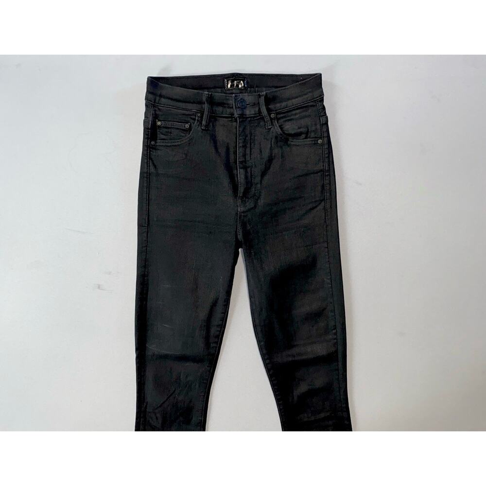 Mother The Swooner Ankle Lightweight Coated Jeans in Wet Paint. Women's 25, GUC!